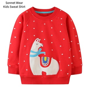 Sudadera con Estampado de Oso Polar para Niños, Manga Larga, Cuello Redondo, Forro Polar - Product Image 5