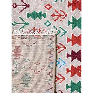 Tapis noué à la main en mandarine 278 x 199 cm - Product Image 1