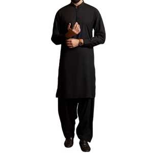 Shalwar Kurta de Primera Calidad para Hombre, Kurta Musulmán, Pijama para Hombre, Shalwar Kameez Musulmán, 100% Algodón, Shalwar Qameez para Hombre - Product Image 1