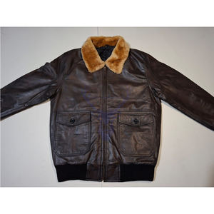 Nuevas llegadas cálidas chaquetas de cuero de diseño personalizado con estilo de moda de invierno para hombres - Product Image 1