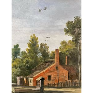 Olio su tela dipinto a mano 36x24 pollici 100% dipinti originali - Product Image 4