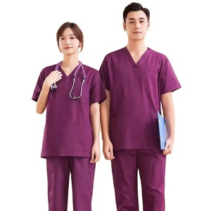 OEM Haute Qualité Personnalisé Nouveaux Fabricants Hommes 2025 Infirmières Médecins Ensembles Gommage Designer Femmes Uniforme En Gros Médical Scrubs - Product Image 1