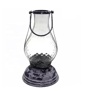 Haute demande nouvelle conception romantique en or cristal fleur bougeoir poignée suspendue lanterne de noël en métal pour la décoration de la maison chaude - Product Image 6