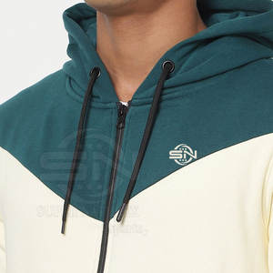 Chándal de 100% algodón personalizado para hombre, traje de jogging de invierno informal transpirable, ajustado, con servicio OEM diseño liso, estilo de conjuntos calientes - Product Image 4