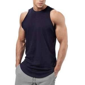 <b>Men</b> <b>Muscle</b> Tank Top Sleeveless Gym <b>Vest</b> Bodybuilding Workout Shirt Slim <b>Fit</b> Fitness Training Sportswear Undershirt - Product Image 1