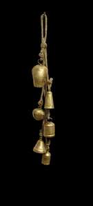 Campana de Viento Decorativa para el Hogar, de Hierro, Chapada en Oro, Personalizada - Product Image 2