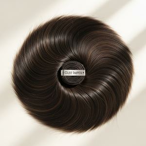 Extensions de cheveux humains Remy Glee Impex de 16 pouces, tissage à la machine, double trame, naturelles, douces, lisses, sans nœuds, qualité supérieure - Product Image 3