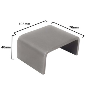 12 แพ็ค - เชื่อมเหล็ก 2 x 4 บนรถพ่วงรถบรรทุกผู้ถือกระเป๋าปัก 6 เกจ