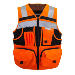 2024 vente en gros gilet de sécurité respirant haute visibilité vêtements de construction vêtements de sécurité haute visibilité - Product Image 1