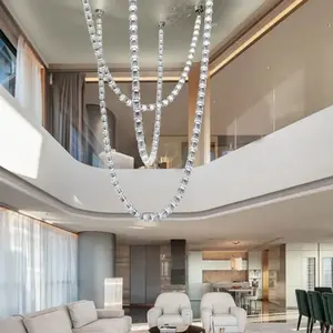 Lámpara Kayda de Diseño Moderno, Impresa en 3D, Rectangular, Blanco Cálido, para Isla de Cocina, Hogar, Villa, Restaurante, Sala de Estar - Product Image 3