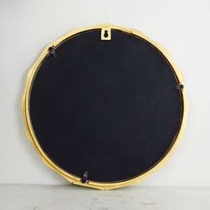 Gương Khung Ống Tròn Bằng Kim Loại Hình Gậy Tre Gương Chậu Rửa Trang Trí Độc Đáo Mạ Vàng Gương Dễ Sửa Chữa Chất Lượng Tốt - Product Image 5