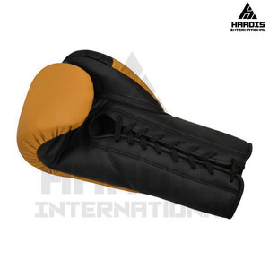 ถุงมือหนังแท้สำหรับฝึกชกมวยถุงมือชกมวยสำหรับมืออาชีพถุงมือหนังแท้ดีไซน์ออกแบบได้ตามต้องการ - Product Image 2