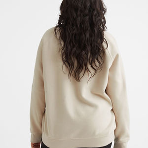 Sudaderas con logotipo personalizado de gran tamaño para mujer de alta calidad, sudadera cómoda de diseño informal para mujer - Product Image 5