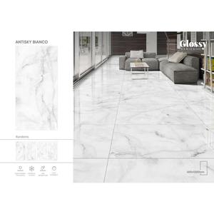 Avariyo Crema 600x1200mm Porcelana 60x120cm Azulejos pulidos Aspecto travertino Oriente Medio - Product Image 6