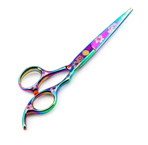 Ensemble de ciseaux de cheveux pour gaucher Coiffeur Barber Haircut 9CR Acier inoxydable Salon 2024 Ciseaux de coiffeur pour la beauté - Product Image 3