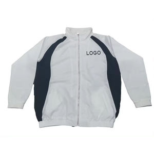 Survêtement coupe-vent personnalisé à fermeture éclair intégrale avec tissu léger conçu pour la course à pied, l'entraînement et les vêtements de sport - Product Image 6