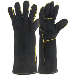 Gants de travail en cuir de vachette de haute qualité XL, couleur personnalisée, vente en gros, anti-coupure, antidérapants, anti-vibrations, ignifuges, 12 gants - Product Image 1