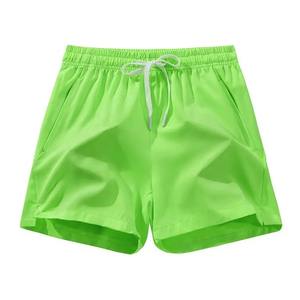 Pantalones cortos para correr ligeros de alta calidad para hombre, ropa deportiva informal para trabajo en el gimnasio al aire libre, patrón sólido, malla, cintura elástica - Product Image 5