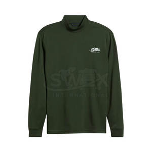 Gran oferta, sudadera informal para hombre, sudadera hecha a medida, nueva llegada, cómoda, personalizada, básica, Sudadera con cuello simulado para hombre - Product Image 5