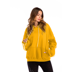 Sweats à capuche blanchis à la mode hommes et femmes sweats à capuche prix très bon marché sweats à capuche sur mesure pour l'extérieur - Product Image 4