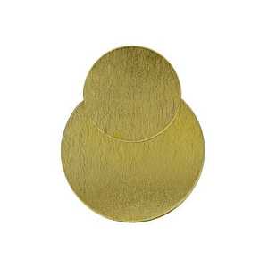 Pendientes de Fiesta Geométricos de Moda para Mujer, Hechos a Mano en Latón, Chapados en Oro - Product Image 2
