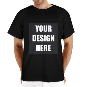 T-shirts à manches courtes personnalisés pour hommes-Concevez votre propre t-shirt personnalisé avec photo, logo ou texte | Idée cadeau unique - Product Image 1