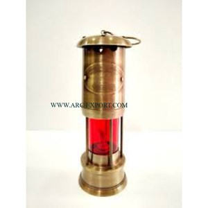 Cobre y latón Chapado en oro Decoración de mesa Lámparas de minería para el hogar Mayor calidad Gran tamaño Interior Nueva llegada Lámparas de minería - Product Image 4