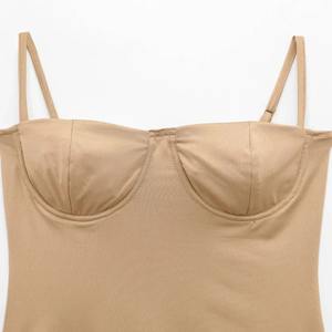 Nuevo Top Trending Body de una pieza para mujer Sin mangas Verano Casual Traje de baño Diseño elegante personalizado Traje de baño - Product Image 3