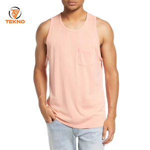 Logo personnalisé respirant hommes débardeurs en coton manches courtes course vêtements de sport du Pakistan chemise de sport pour débardeur de fitness OEM - Product Image 1