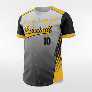 Maillot de baseball respirant grande taille pour homme, impression par sublimation, logo personnalisé, séchage rapide, 100 % polyester – Nouveauté 2025, Vente Flash - Product Image 4