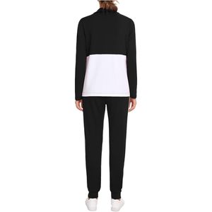 ชุดวอร์มผู้หญิงแบบมีฮู้ด ผ้าฟลีซ น้ำหนักเบา พิมพ์ลาย แขนยาว สำหรับฤดูหนาว 2 ชิ้น ผ้าโพลีเอสเตอร์/คอตตอน สำหรับกิจกรรมกลางแจ้ง - Product Image 2