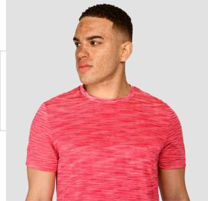 T-shirt léger en polyamide pour homme-Respirant, à séchage rapide et parfait pour les sports, les entraînements et les sorties décontractées - Product Image 1