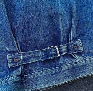 แจ็กเก็ตผ้ายีนส์แบบลำลองวินเทจสำหรับผู้ชายผ้าฝ้ายฟอกสีขาดระบายอากาศได้สำหรับฤดูใบไม้ร่วง - Product Image 5