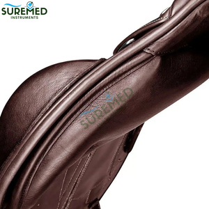 อานม้าหนังปรับได้สำหรับแข่งม้าและขี่ม้าแบบเทรล น้ำหนักเบา พร้อมสายรัดข้อเท้าที่ทนทาน - Product Image 5