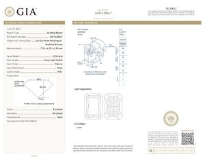 เพชรธรรมชาติแฟนซี 2.03 กะรัต ทรงเรเดียนท์คัท 100% ธรรมชาติ รับรองคุณภาพ VVS1 เพชรเม็ดเดี่ยว ขัดเงาแบบ EX สมดุลระดับ VG - Product Image 2