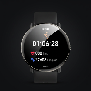 นาฬิกาอัจฉริยะ Sower หน้าจอ AMOLED ทรงกลม 1.43 นิ้ว เครื่องติดตามการออกกำลังกาย กันน้ำ IP68 ชาร์จแม่เหล็ก นาฬิกาสปอร์ตสำหรับทุกเพศ - Product Image 4