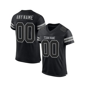 Vente en gros d'uniformes de football américain de meilleure qualité pour jeunes hauts brodés maillot de football américain - Product Image 5