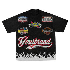 เสื้อยืดผ้าฝ้ายเฮฟวี่เวทพอดีตัวแบบคลาสสิก | เสื้อยืดกราฟิกที่กำหนดเองสำหรับสวมใส่ในชีวิตประจำวัน - Product Image 4