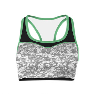 Ladies flexible cheap polyester great <b>stretch</b> sport <b>bra</b> for woman - Product Image 1