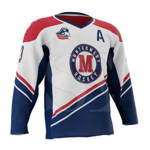Maillot de hockey sur glace de conception récente pour une utilisation en extérieur / Nouveau style de maillot de hockey sur glace au prix le plus bas - Product Image 1