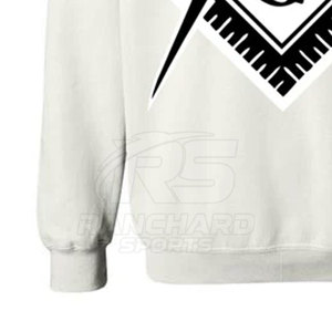 Sudadera Masónica para Hombre con Diseño de Emblema, Sudadera Masónica, Ropa Masónica para Hombre - Product Image 6