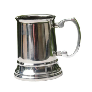 Luxury Stainless Steel Beer Mug 16oz Customize Size Logo Sustainable Eco Friendly Stainless Steen Beer Mug <b>Drinkware</b>` Mug - Product Image 1