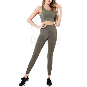Ropa de Yoga de alta calidad Ropa de entrenamiento Ropa deportiva Mujer Ropa de fitness Conjuntos de Yoga de 2 piezas - Product Image 1