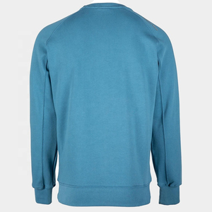 Suéter de cuello redondo Atlético personalizado para hombre, sudadera con cremallera y bolsillo en el pecho, ajuste regular, liso, algodón, poliéster, deporte personalizado - Product Image 6
