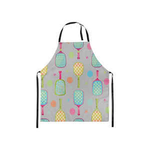 Estilo moderno 100% Material de algodón puro Diseño personalizado Sin mangas Cocina Delantales de cocina - Product Image 4
