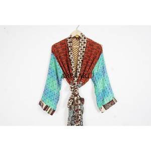 Robe élégante de style occidental en soie, col en V, fermeture à cordon, ceinture à la taille, longueur longue, décontractée, semi-formelle, occasions spéciales - Product Image 2