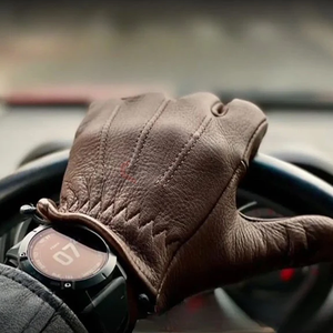 Gants chauds de conduite en plein air cyclisme doux doublé polaire respirant gants de protection contre le froid - Product Image 3