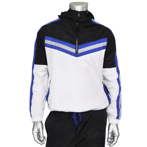 Breathable Windbreaker Jacket Windbreaker Sets For Men Wholesale Tracksuits For men And women - Product Image 2