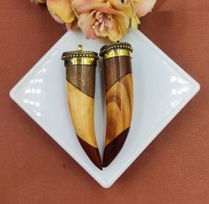 Fuerza recién llegado collar de cuerno de buey de búfalo pulido estilo Animal hueso joyería diseño Natural cuentas mujeres niñas boda - Product Image 5