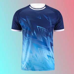 Camisetas de hombre Camiseta máquina de impresión sublimar poliéster cuello redondo Camiseta para hombres 170 Gsm sublimación personalizada cuello redondo - Product Image 3